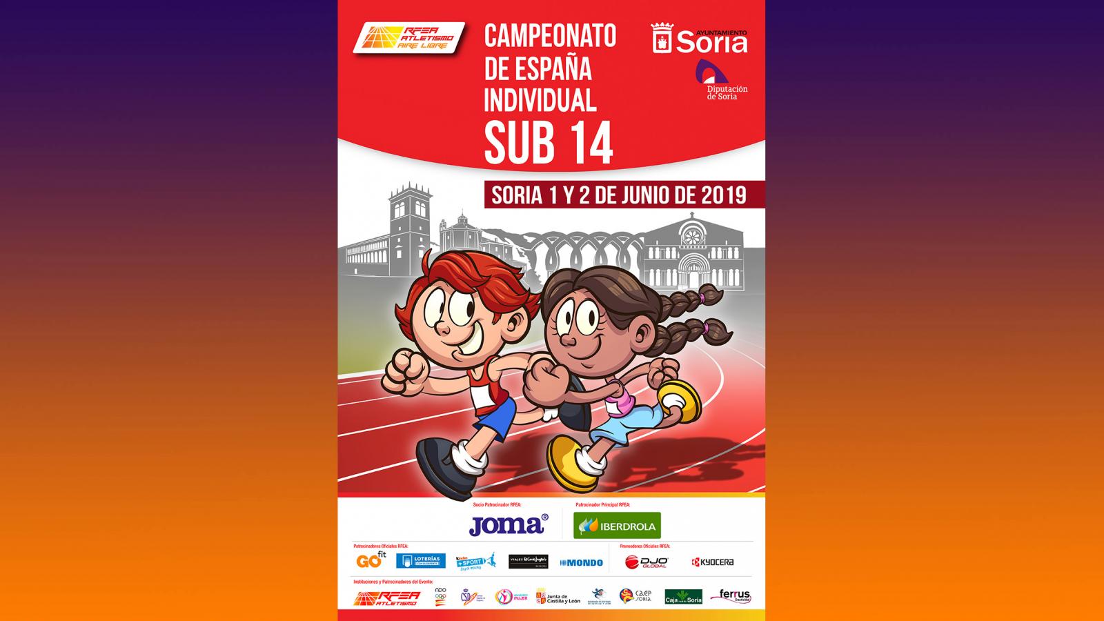 Campeonato de España  Individual SUB14 Aire Libre